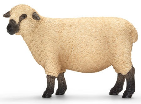 RETIRED Schleich FARM SHEEP SHEPHERD with Crook #13466 